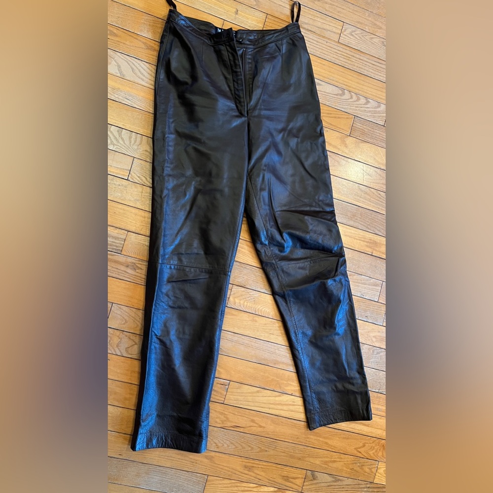 Leather pants